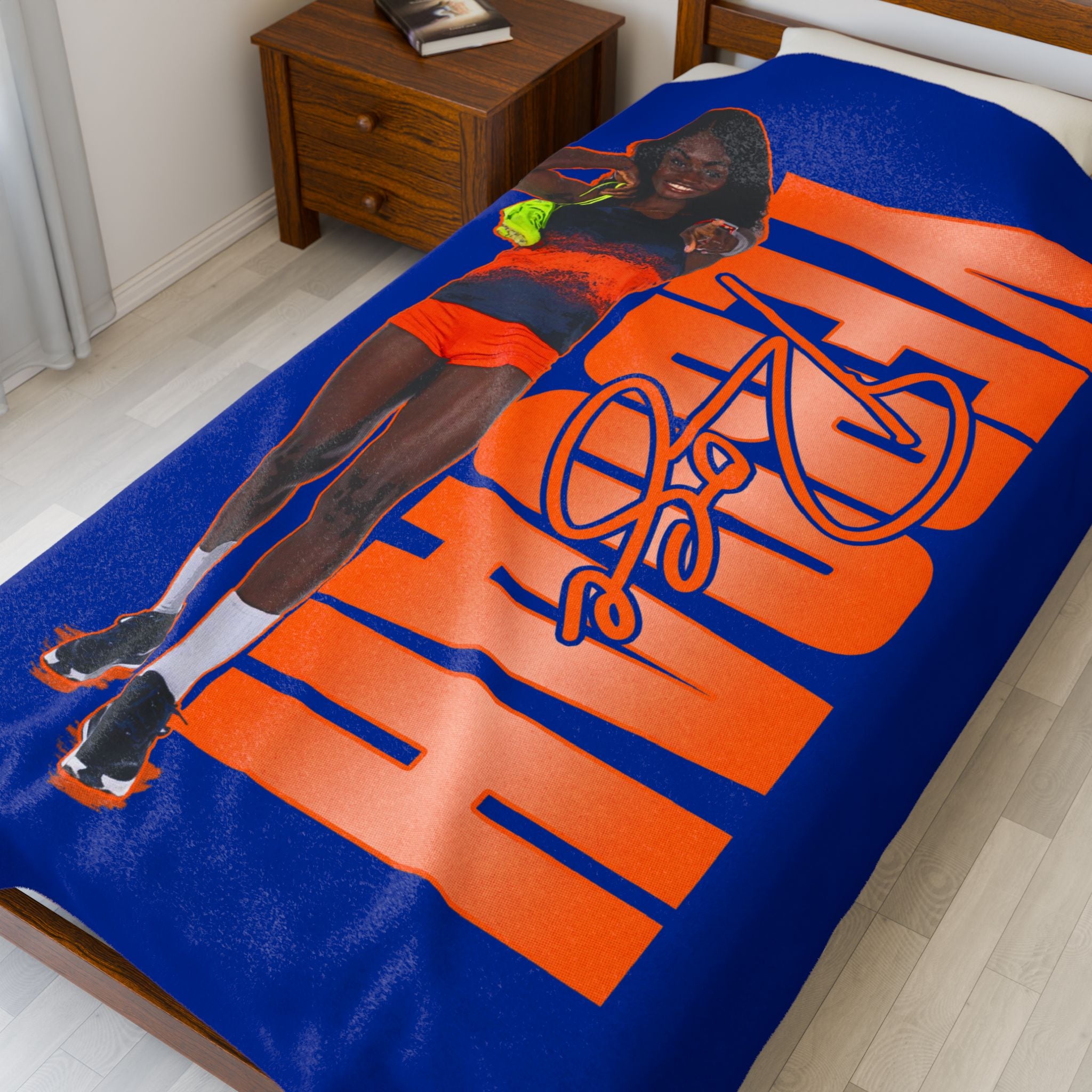 Rose Yeboah Velveteen Plush Blanket