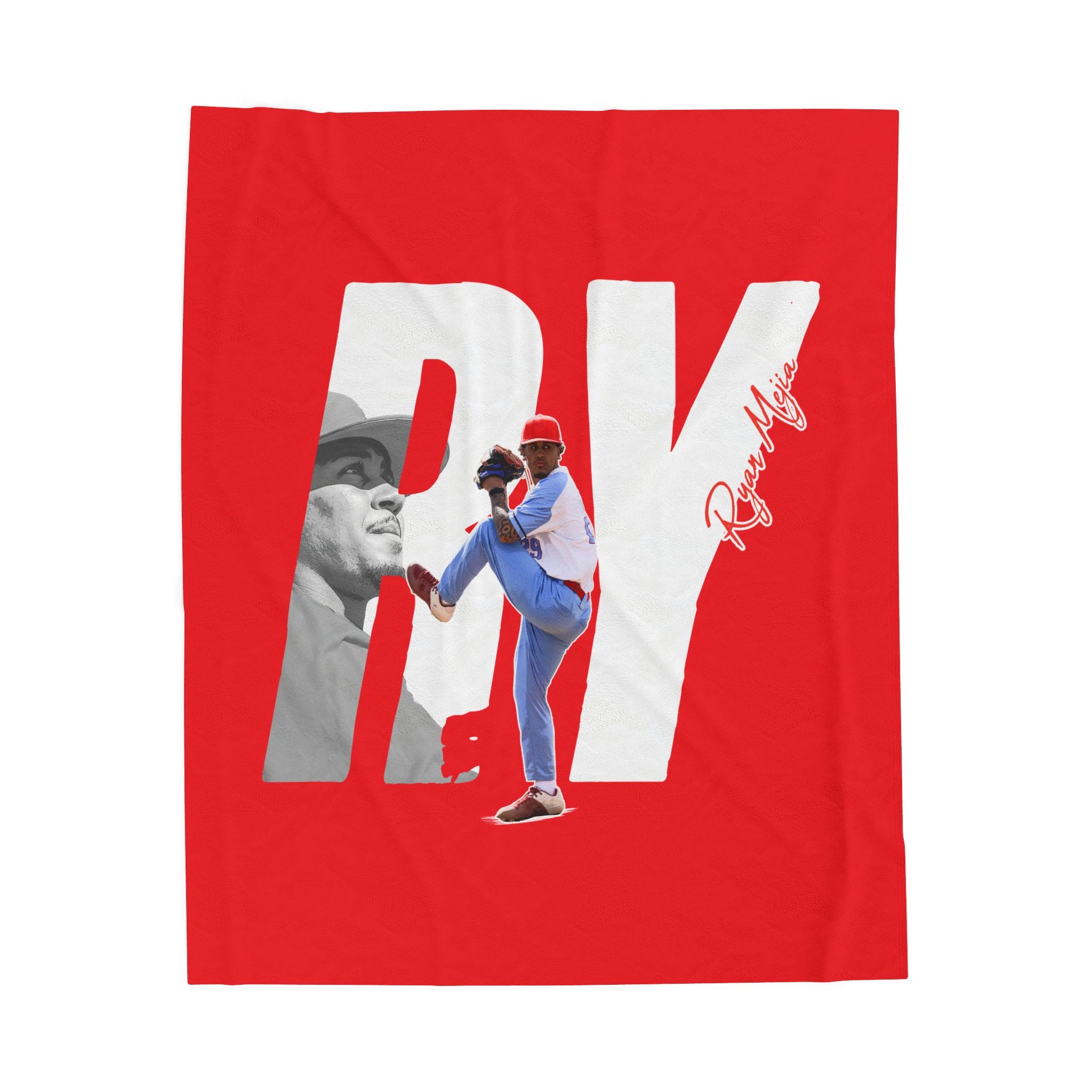 Ryan Mejia Velveteen Plush Blanket