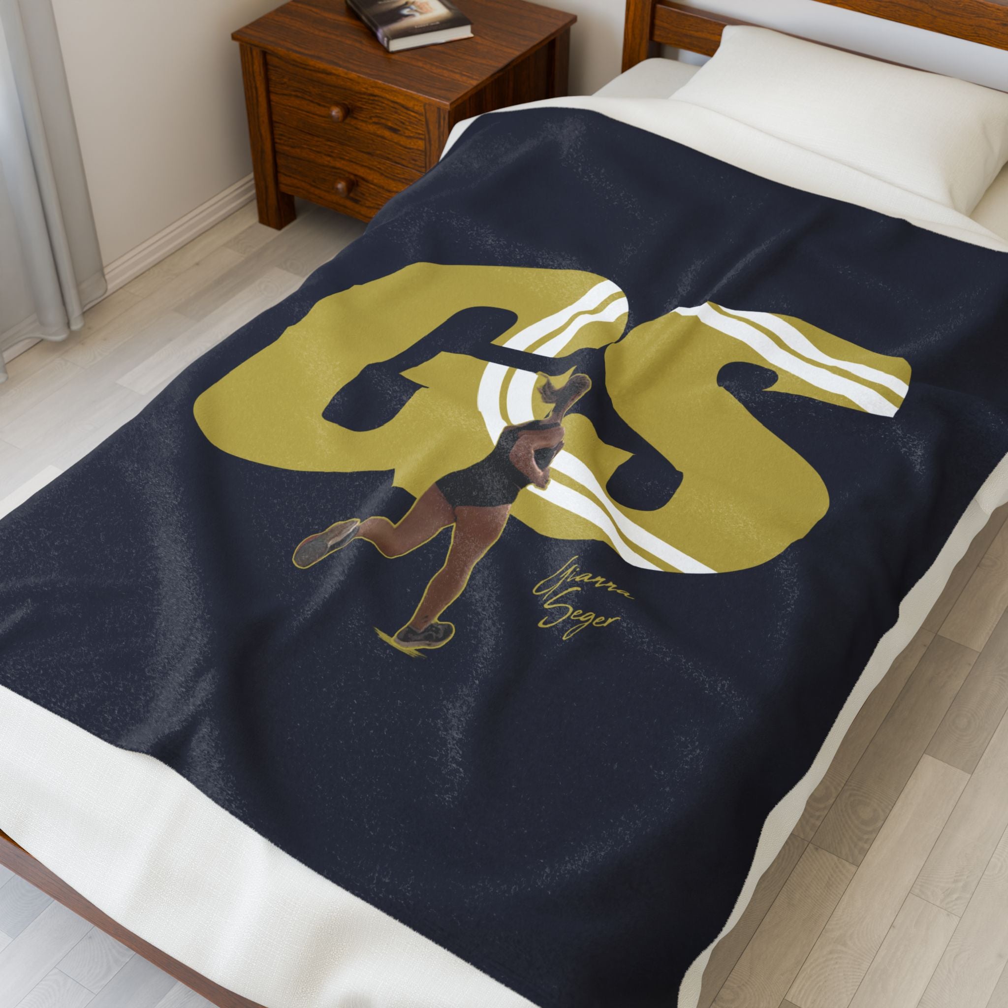 Gianna Seger Velveteen Plush Blanket