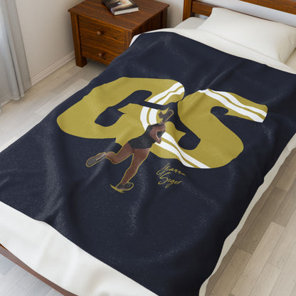 Gianna Seger Velveteen Plush Blanket