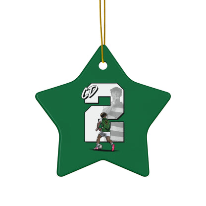 Caleb Drake Ceramic Ornament
