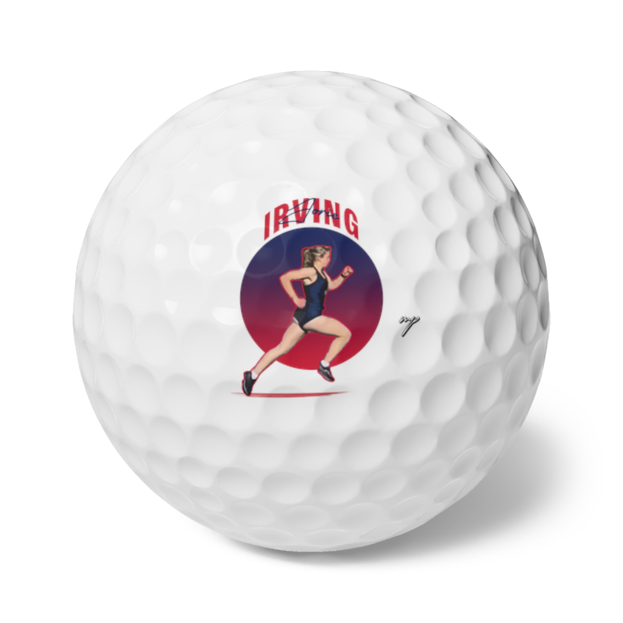 Jorie Irving Golf Balls, 6pc