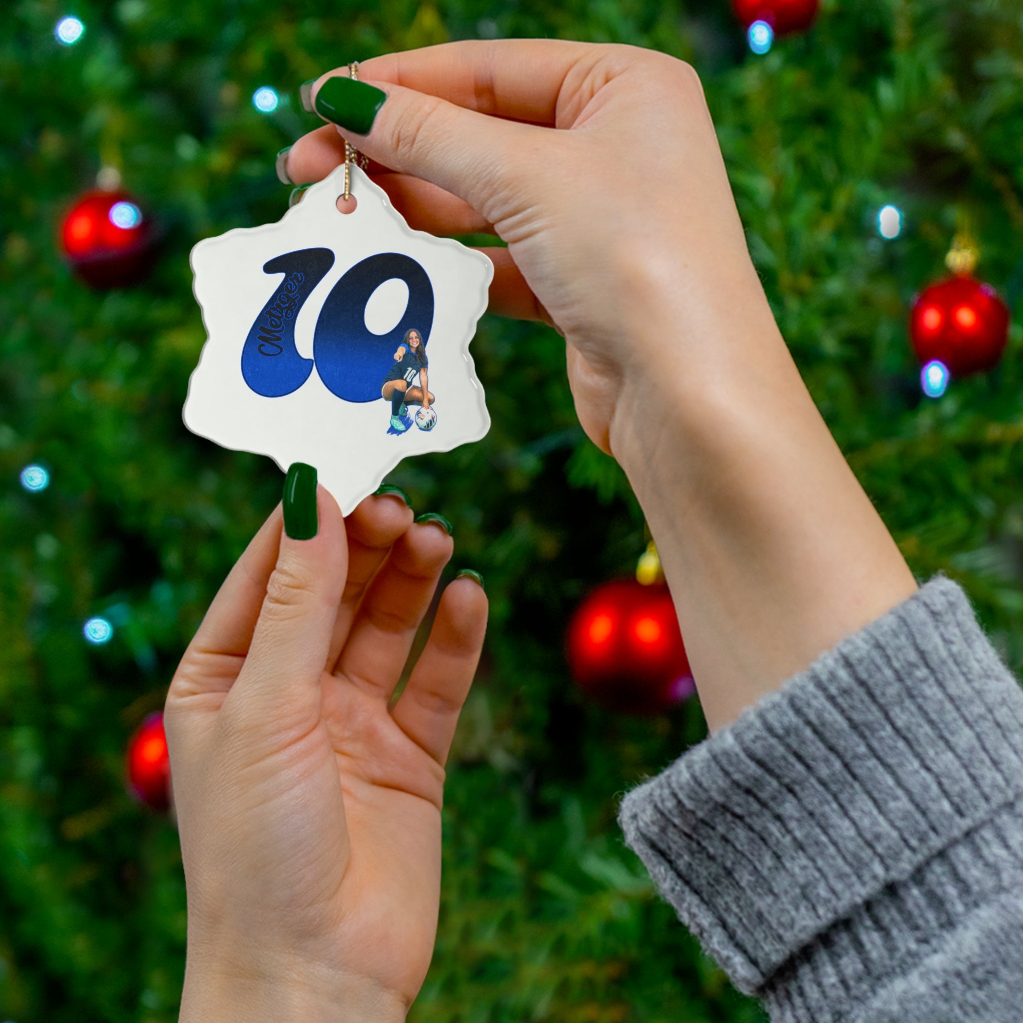 Hailey Metzger Ceramic Ornament