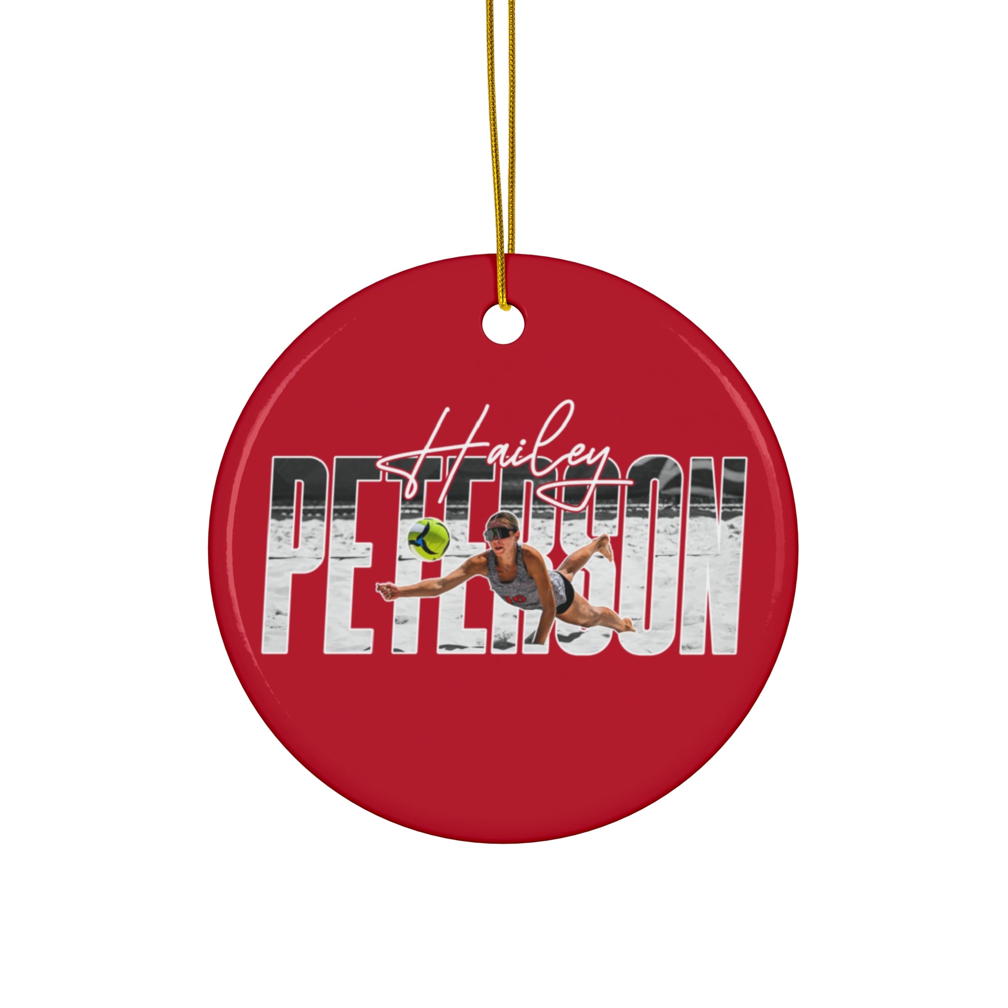 Hailey Peterson Ceramic Ornament