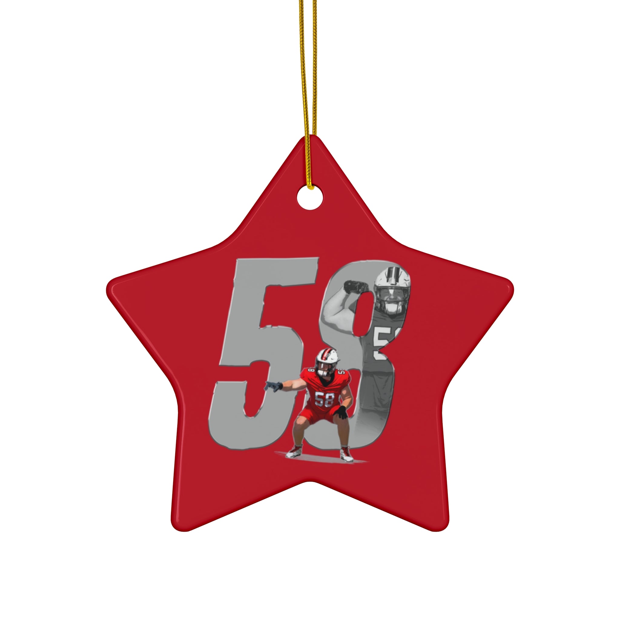 Hudson Dalton Ceramic Ornament