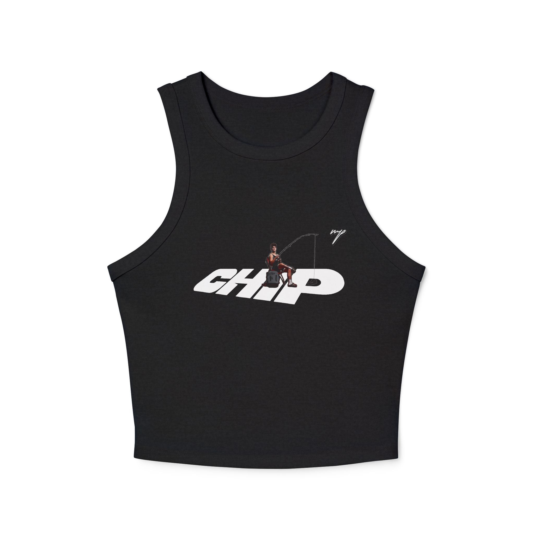 Chip Guzman Women's Micro Rib Racer Tank Top