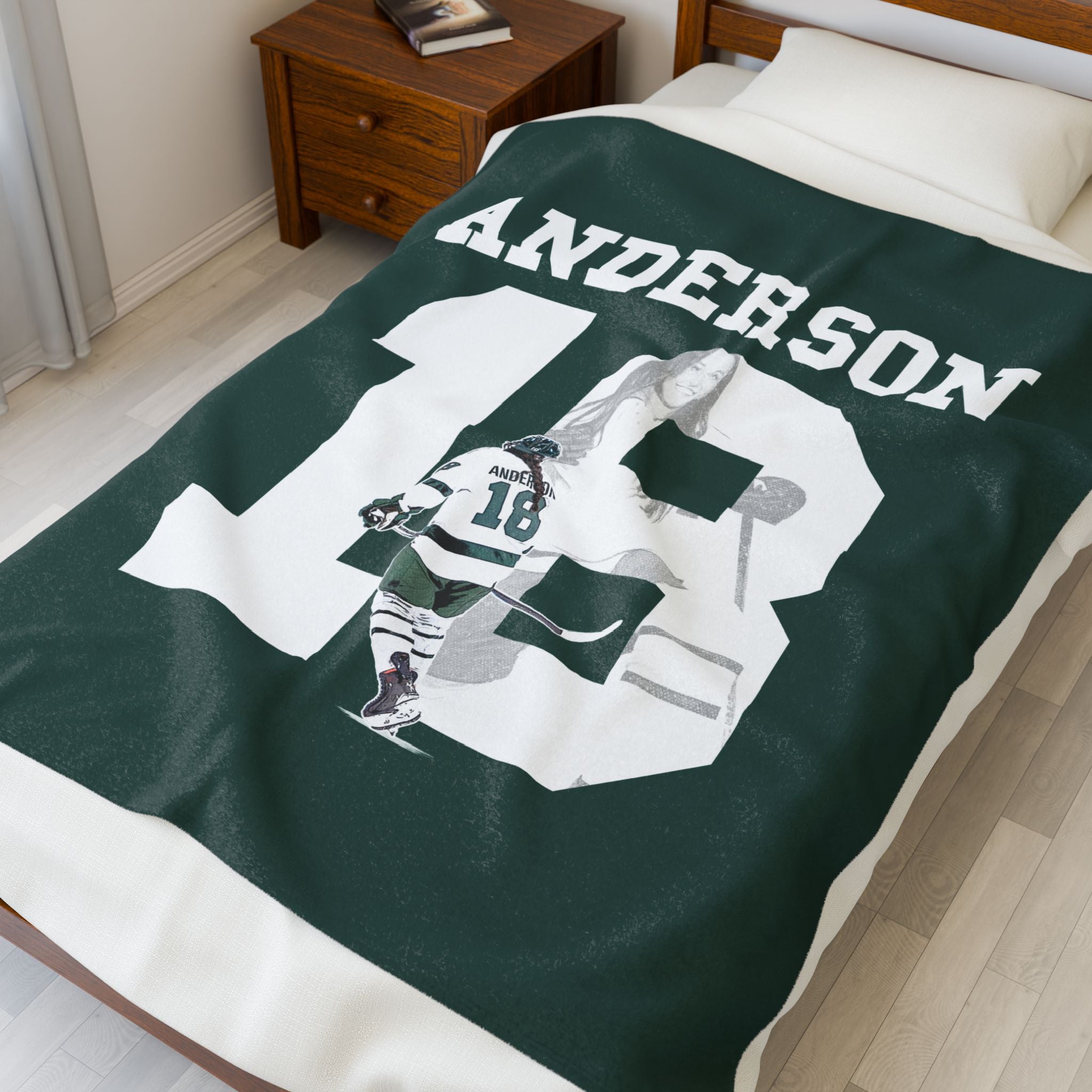 Gracie Anderson Velveteen Plush Blanket