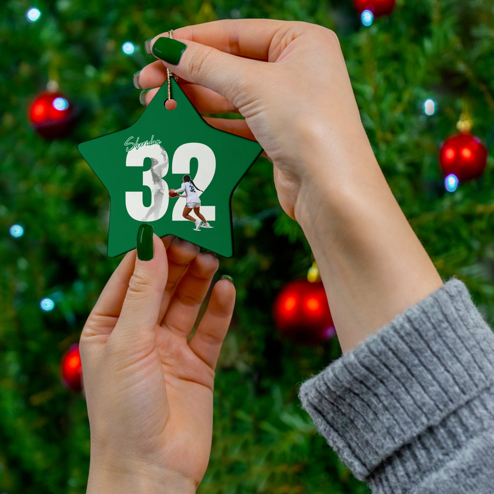 Jordyn Sheridan Ceramic Ornament