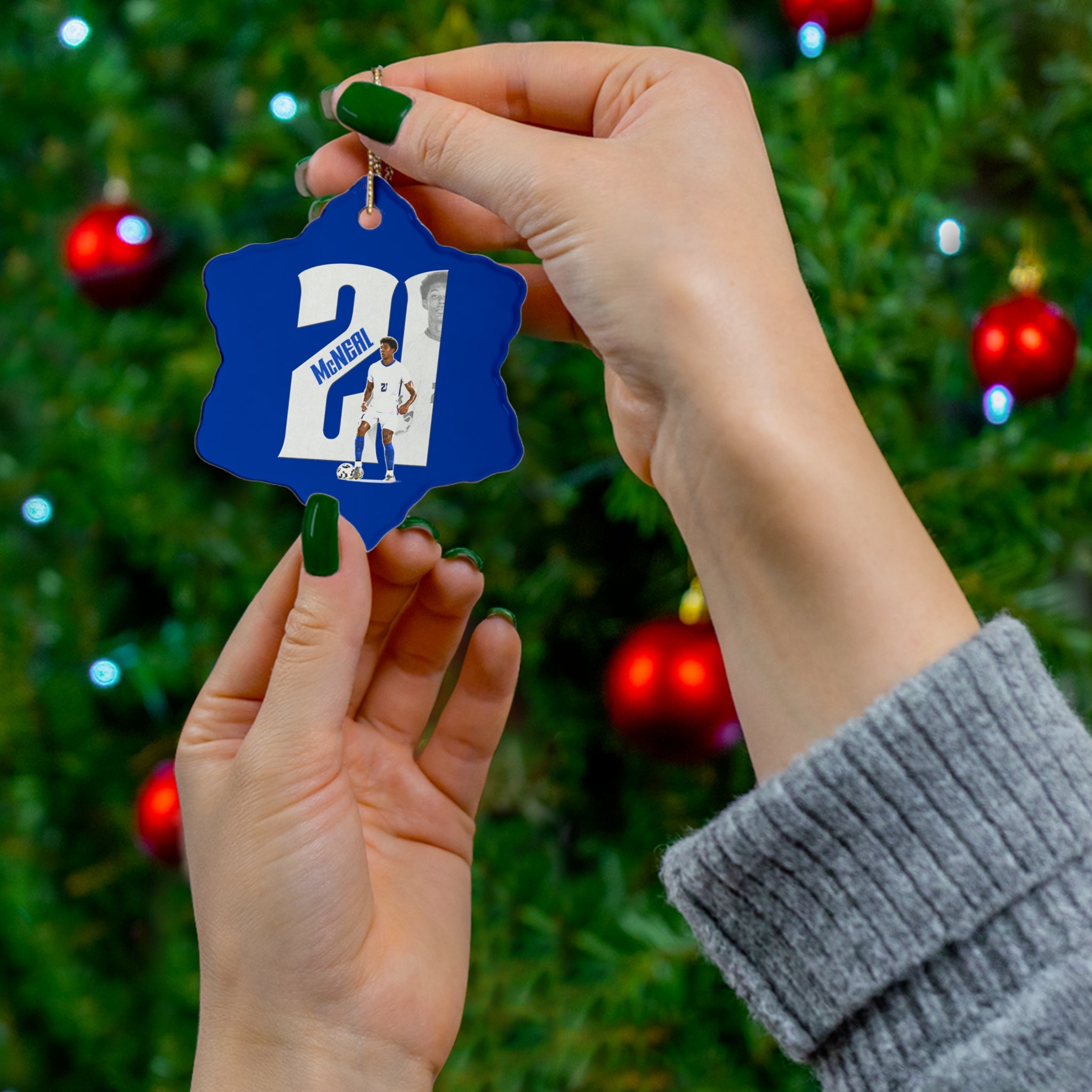 Jacksen McNeal Ceramic Ornament