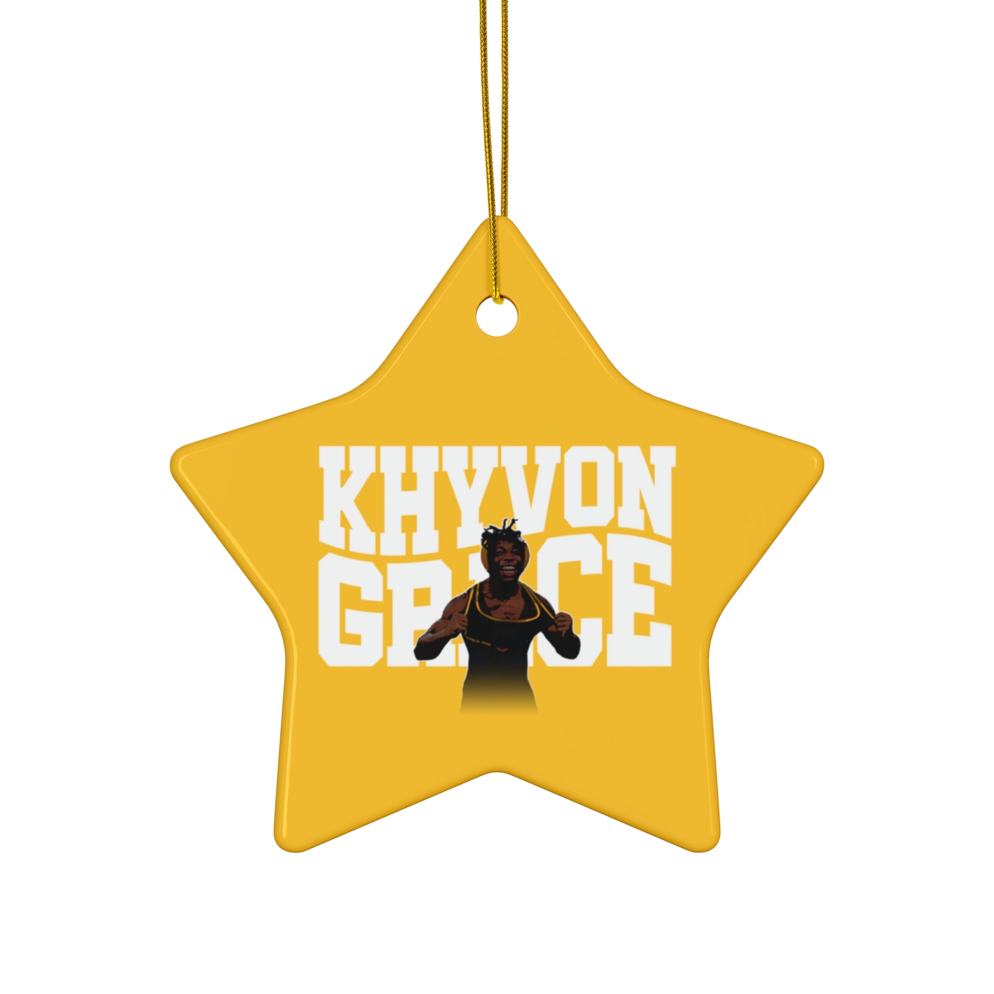 Khyvon Grace Ceramic Ornament