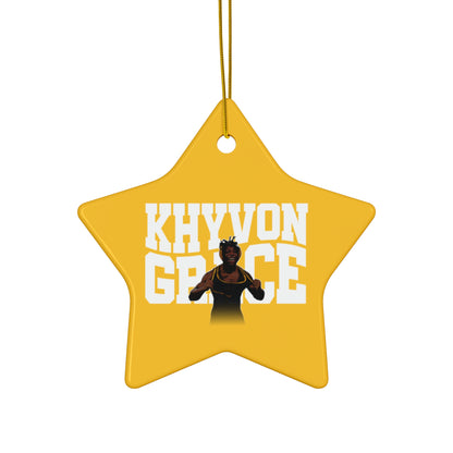 Khyvon Grace Ceramic Ornament