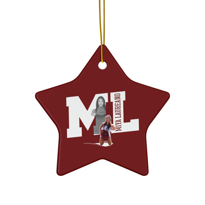 Miya Laureano Ceramic Ornament