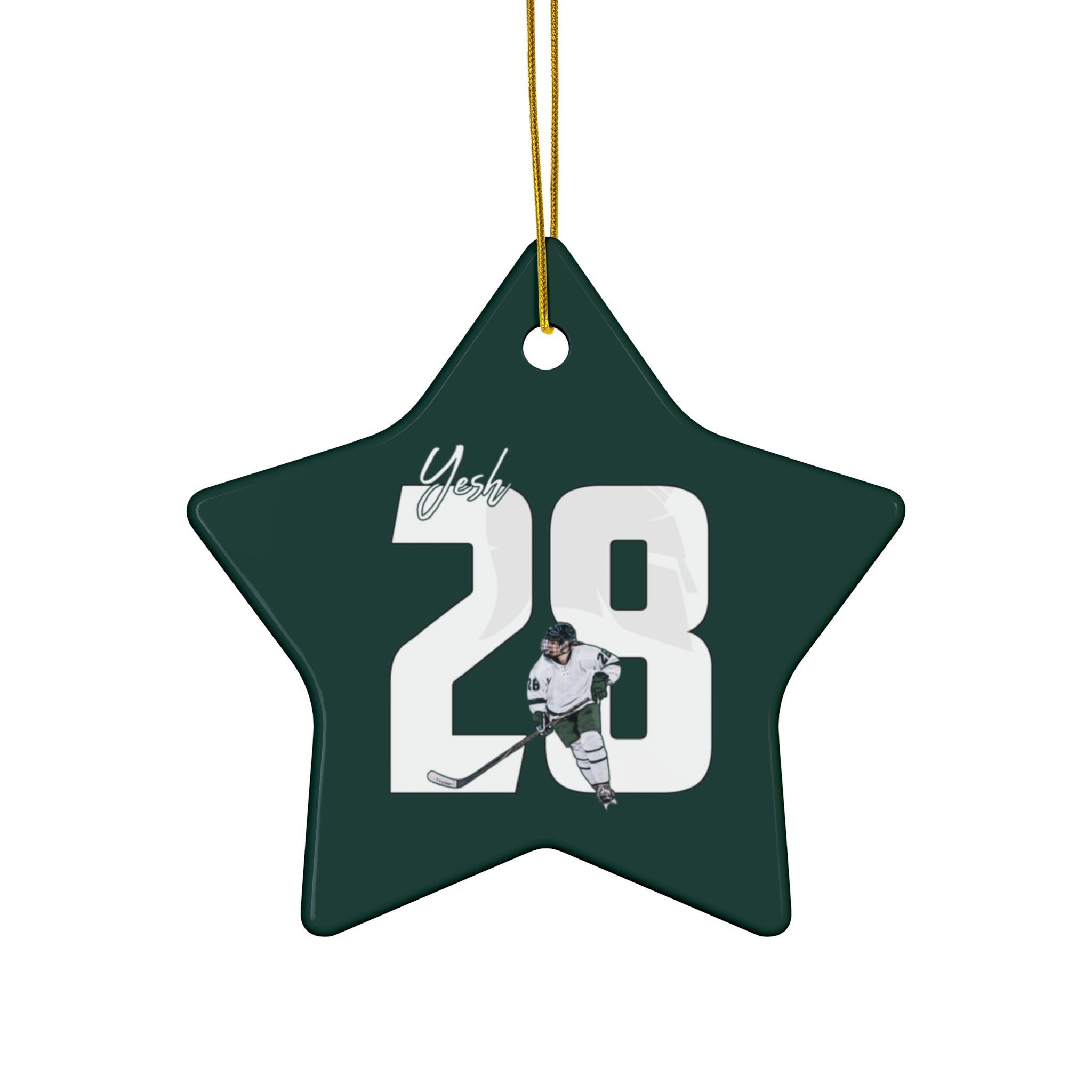 Abby Yesh Ceramic Ornament