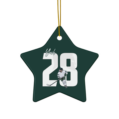 Abby Yesh Ceramic Ornament