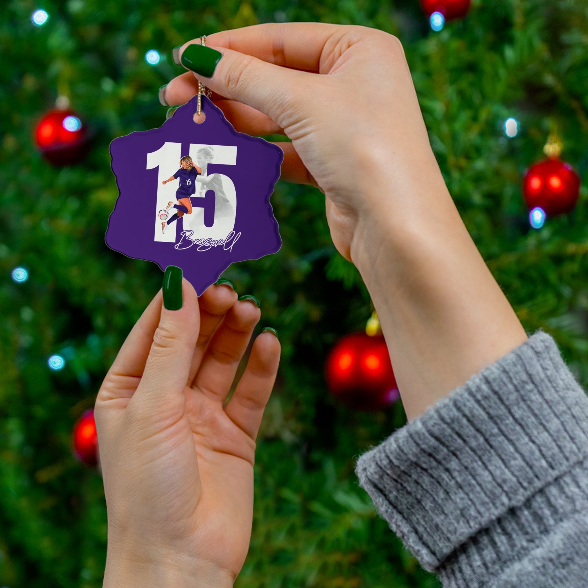 Mckinnan Braswell Ceramic Ornament