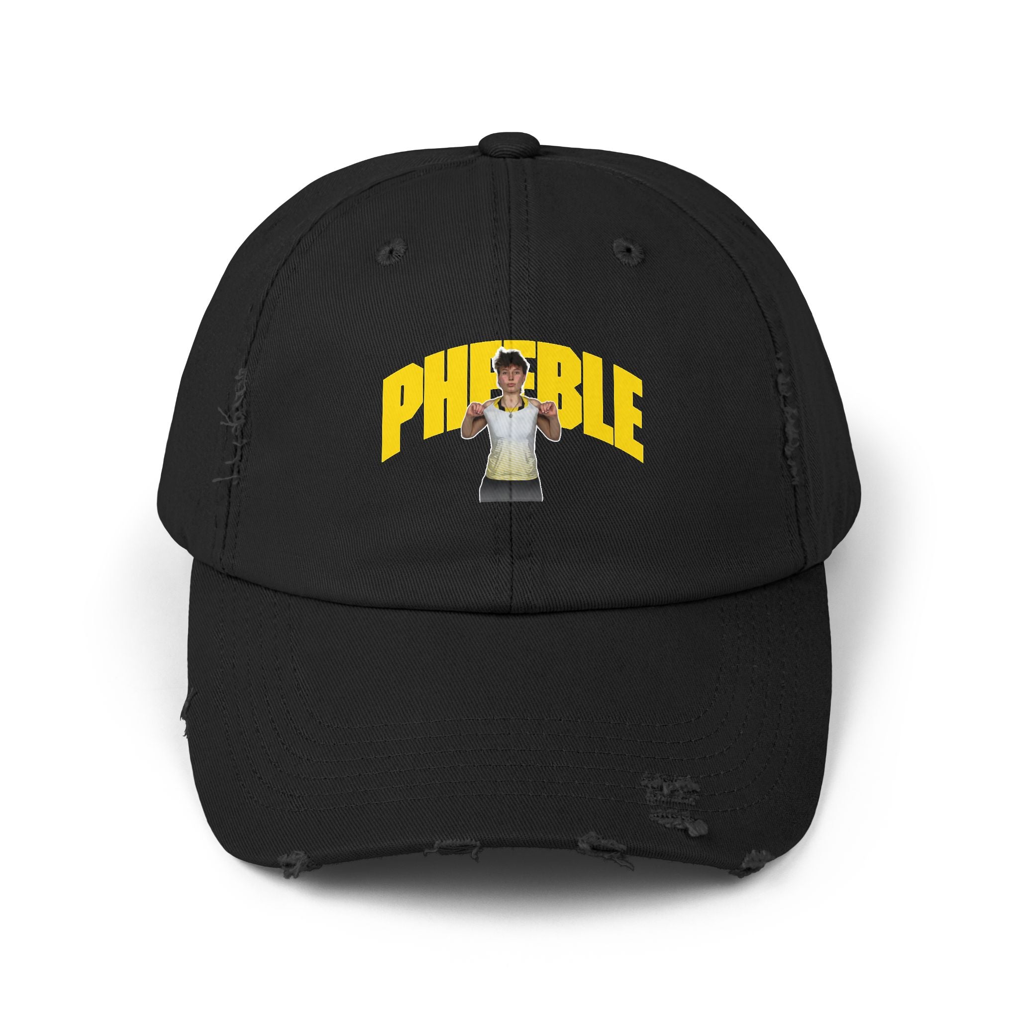 Phoebe Brothers Distressed Dad Cap