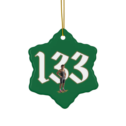 Zach Samano Ceramic Ornament
