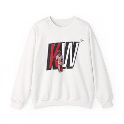 Kendle White Crewneck