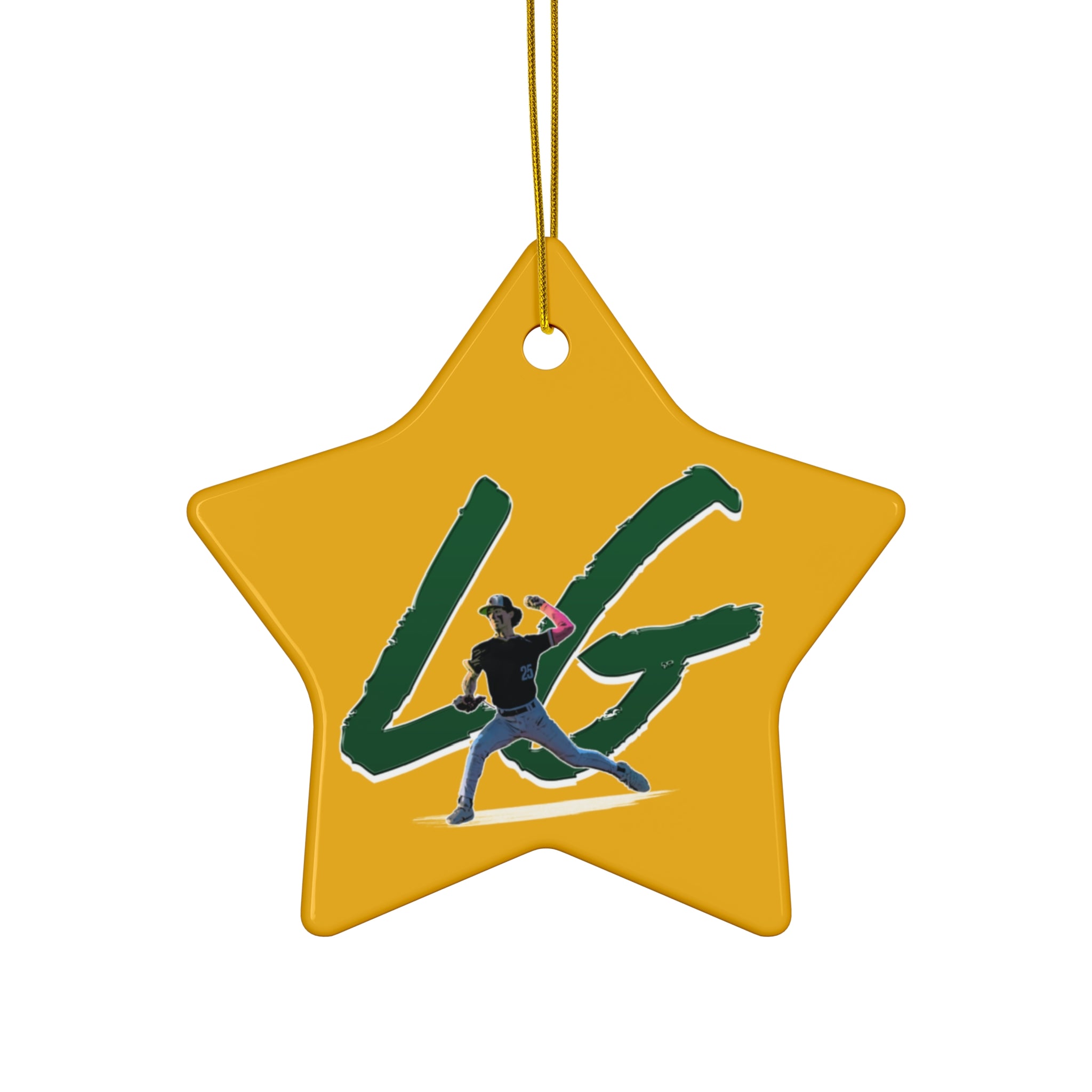 Logan Gruber Ceramic Ornament