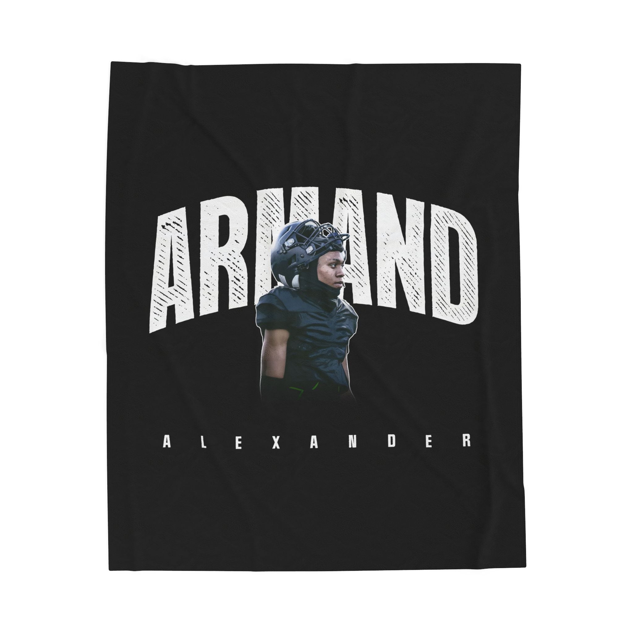 Armand Alexander Velveteen Plush Blanket