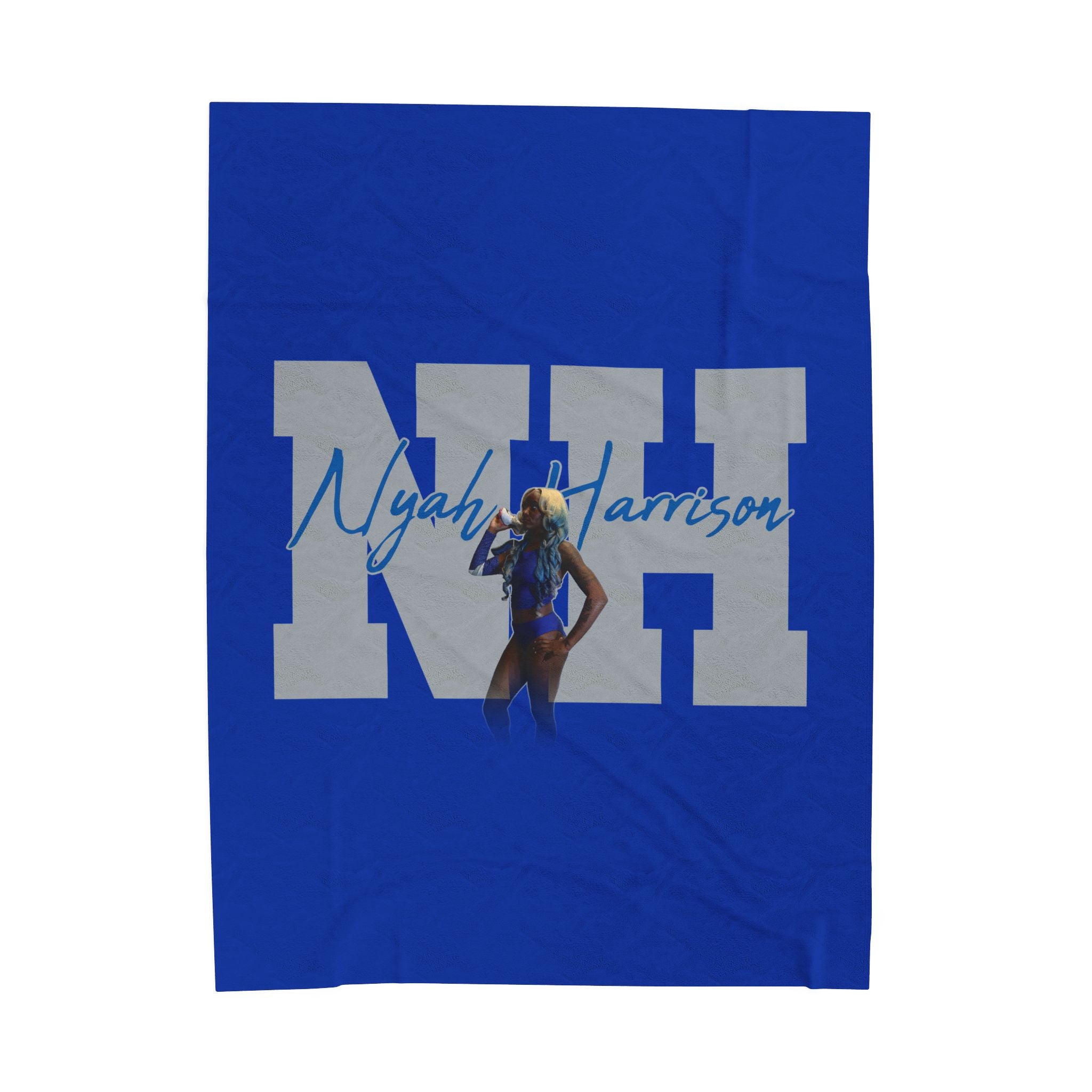 Nyah Harrison Velveteen Plush Blanket