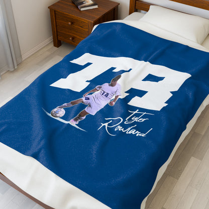Tyler Rowland Velveteen Plush Blanket