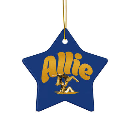 Allie Call Ceramic Ornament