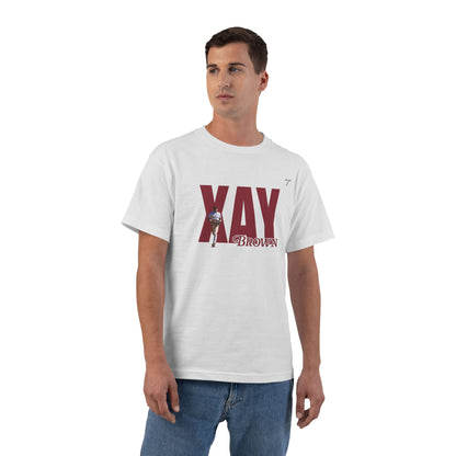 Xay Brown Vintage Tee