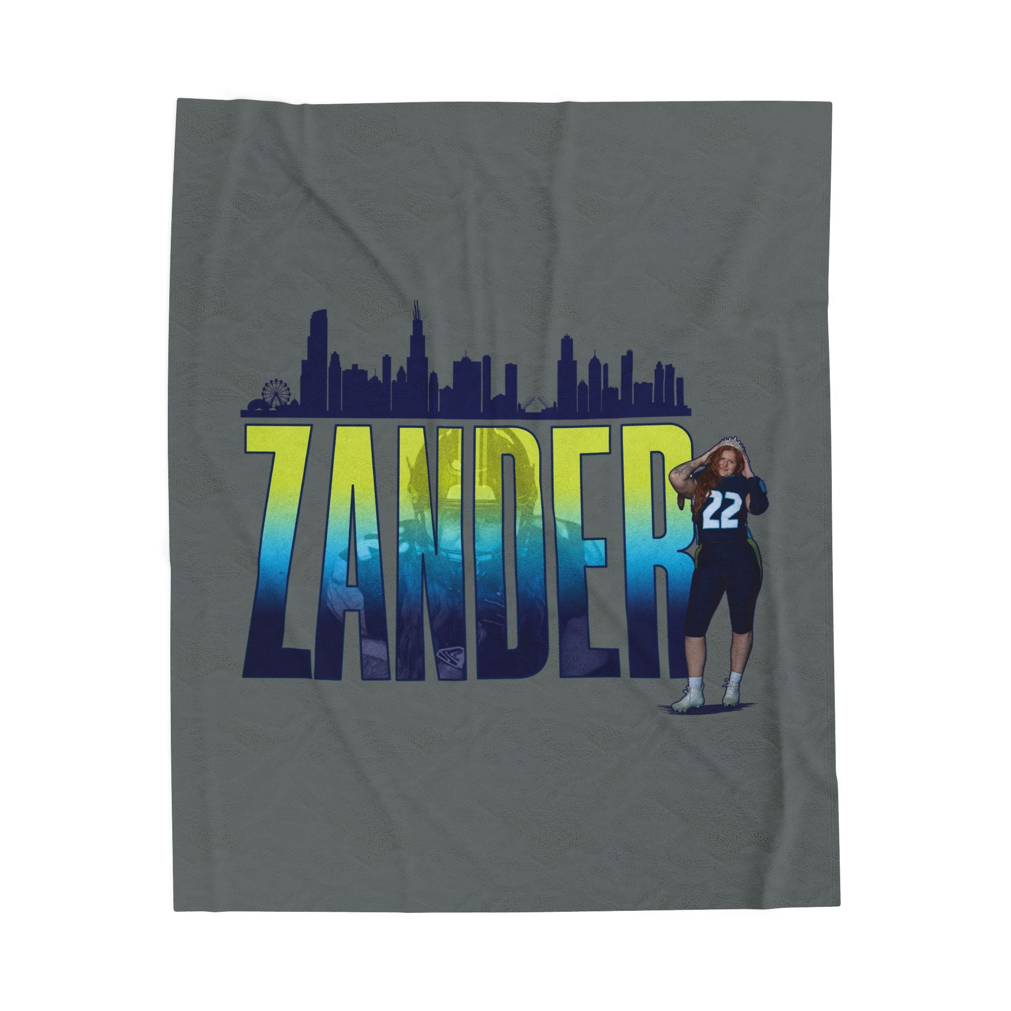 Leeya Zander Velveteen Plush Blanket