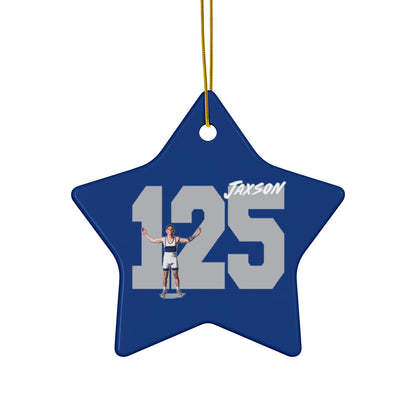 Jaxson Irvine Ceramic Ornament