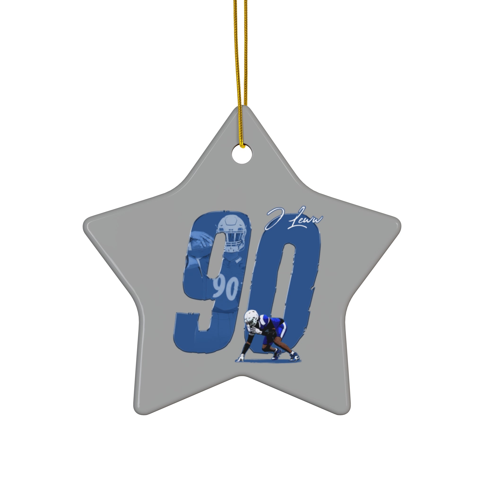 Jadon Lewis Ceramic Ornament