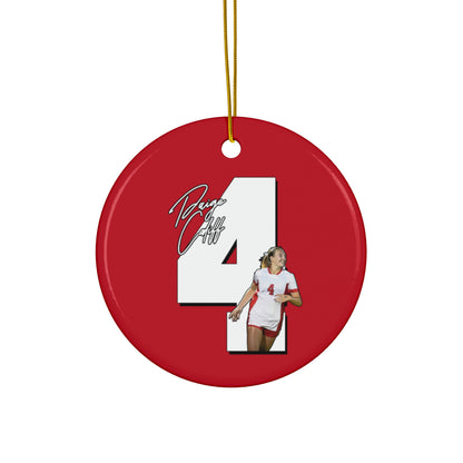 Paige Califf Ceramic Ornament