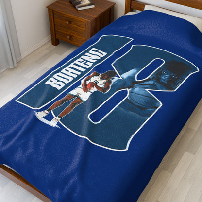 Jeremiah Boateng Velveteen Plush Blanket