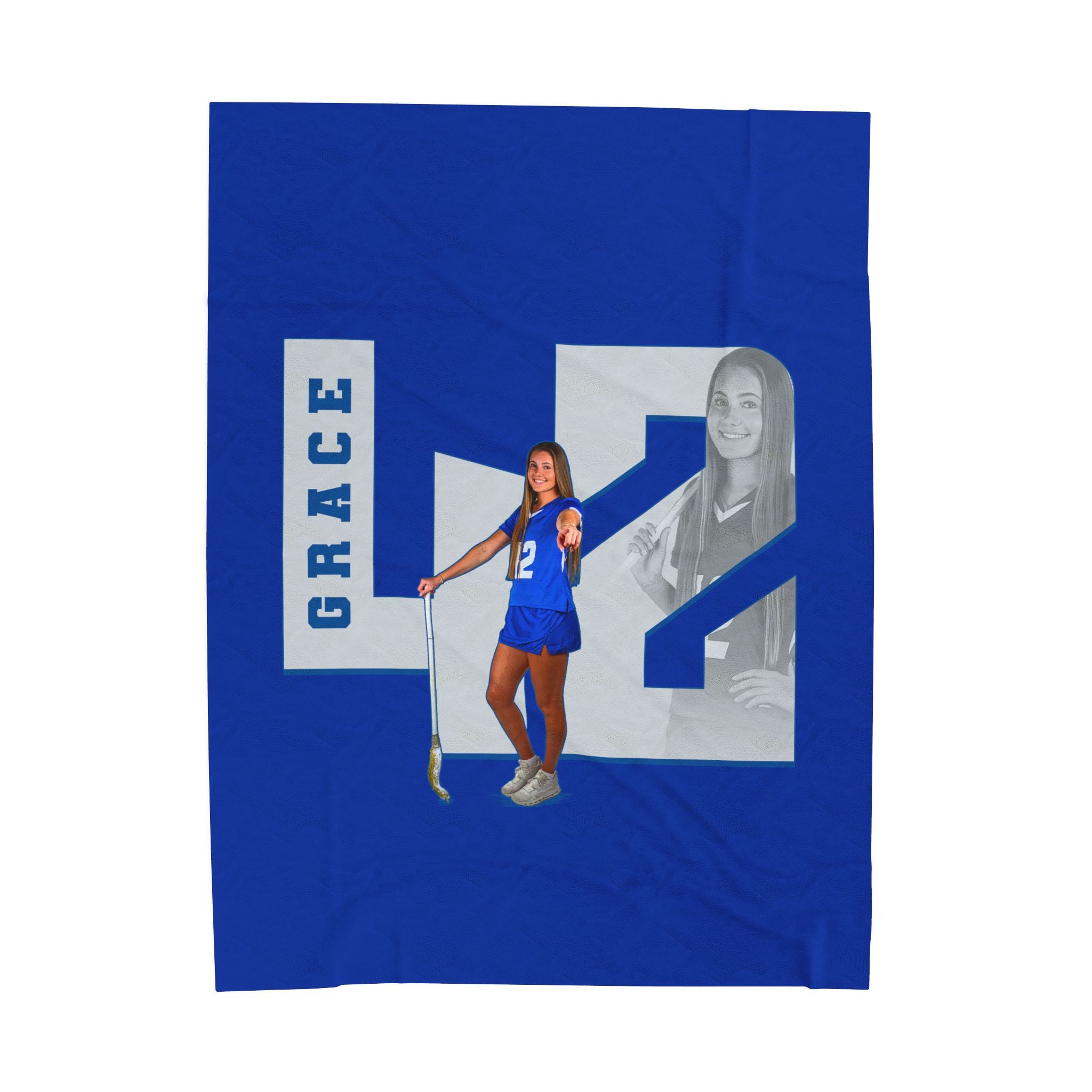 Grace McGann Velveteen Plush Blanket