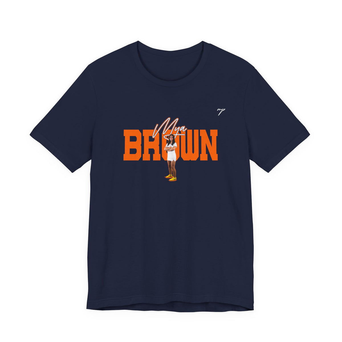 Mya Brown Graphic Tee
