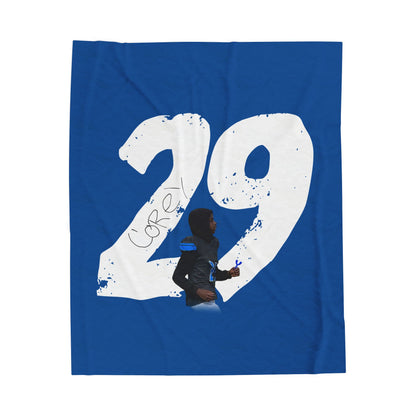 Corey Haywood Velveteen Plush Blanket