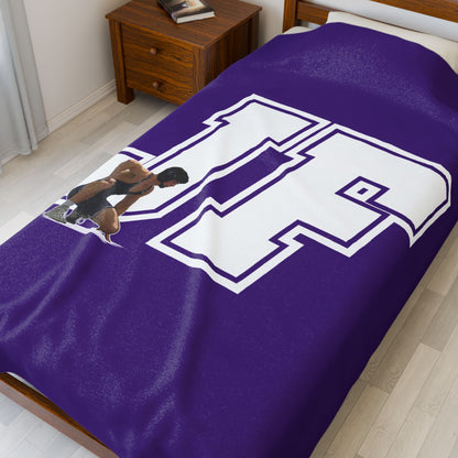 Justin Fortugno Velveteen Plush Blanket