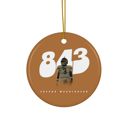 Trevon Washington Ceramic Ornament