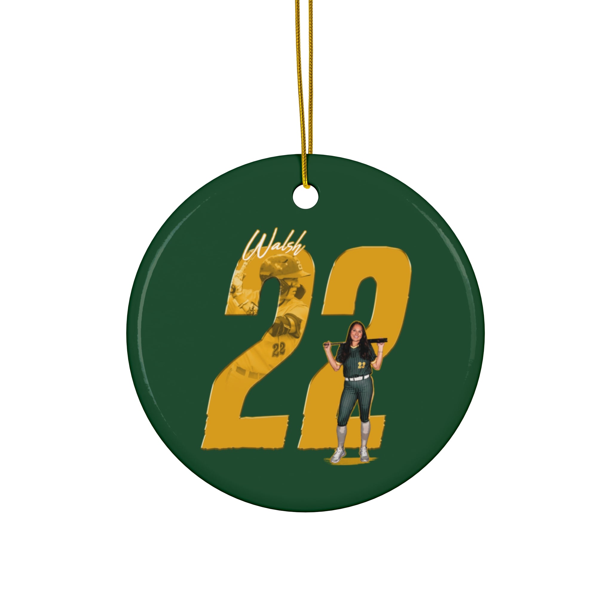 Blair Walsh Ceramic Ornament