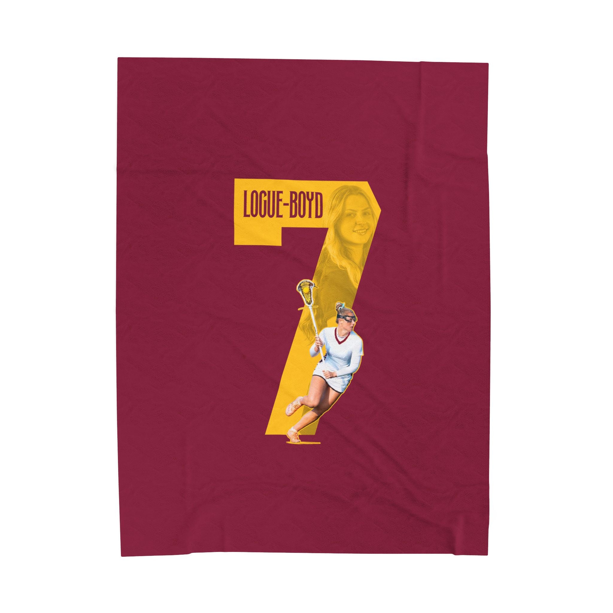 Peyton Logue-Boyd Velveteen Plush Blanket