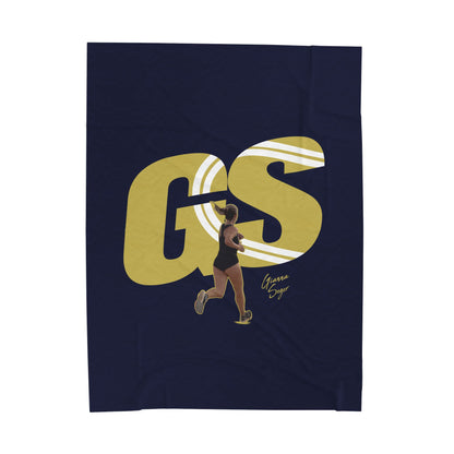 Gianna Seger Velveteen Plush Blanket