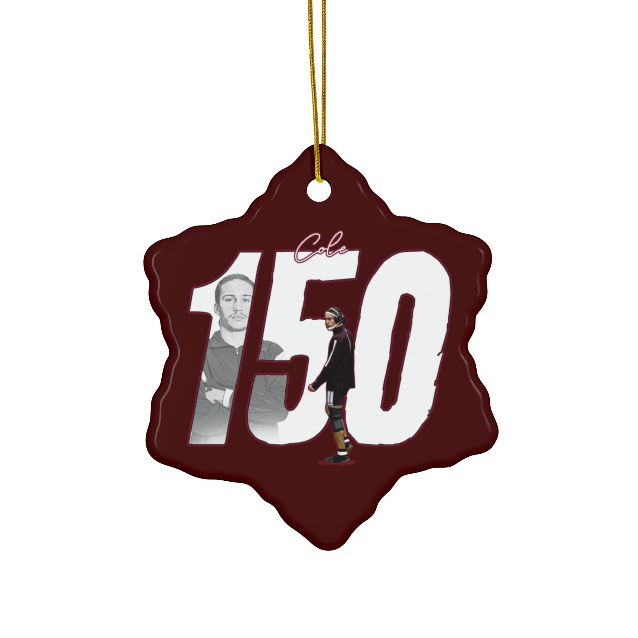 Caleb Cole Ceramic Ornament