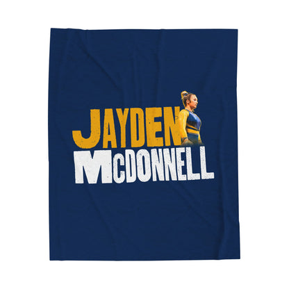 Jayden McDonnell Velveteen Plush Blanket