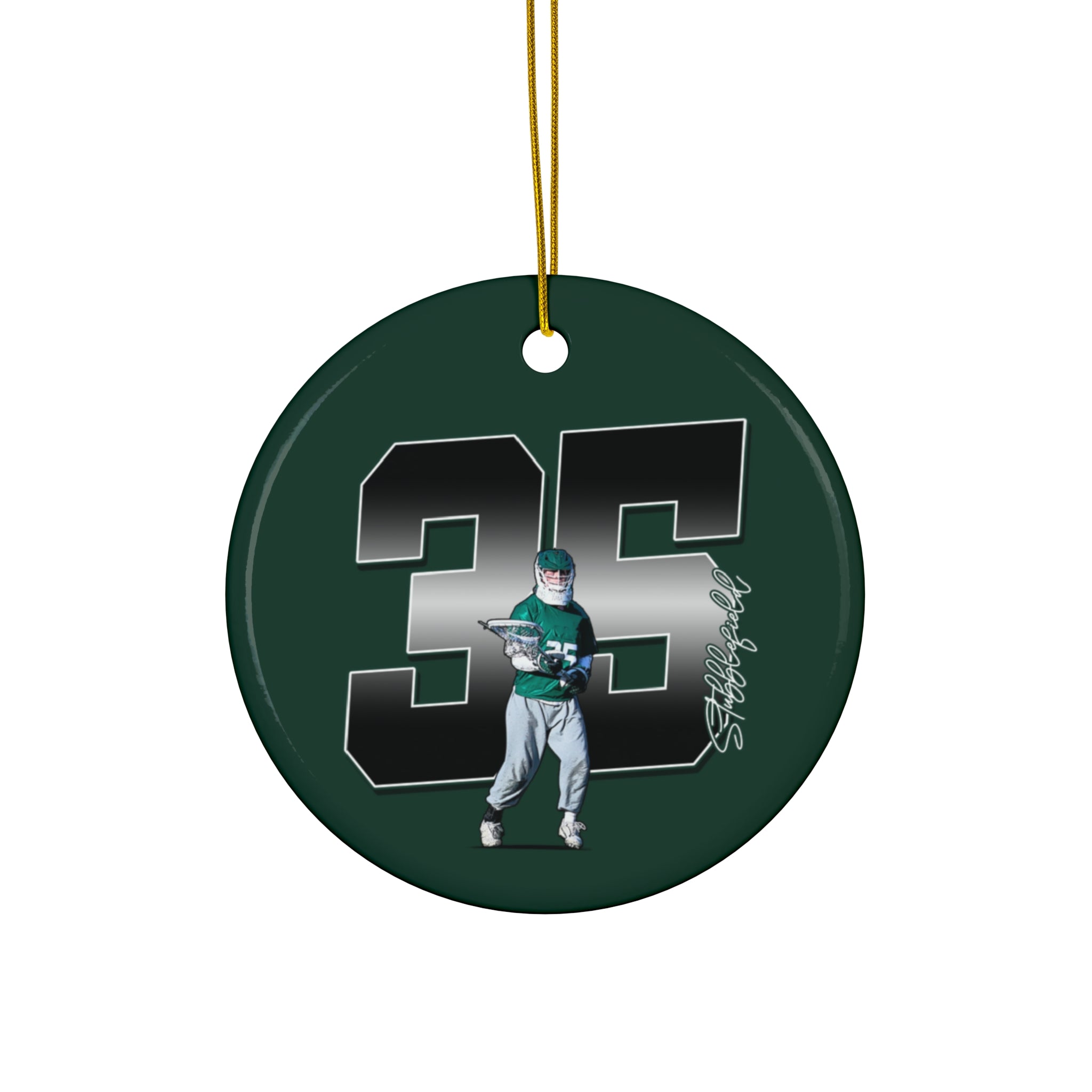 Drew Stubblefield Ceramic Ornament