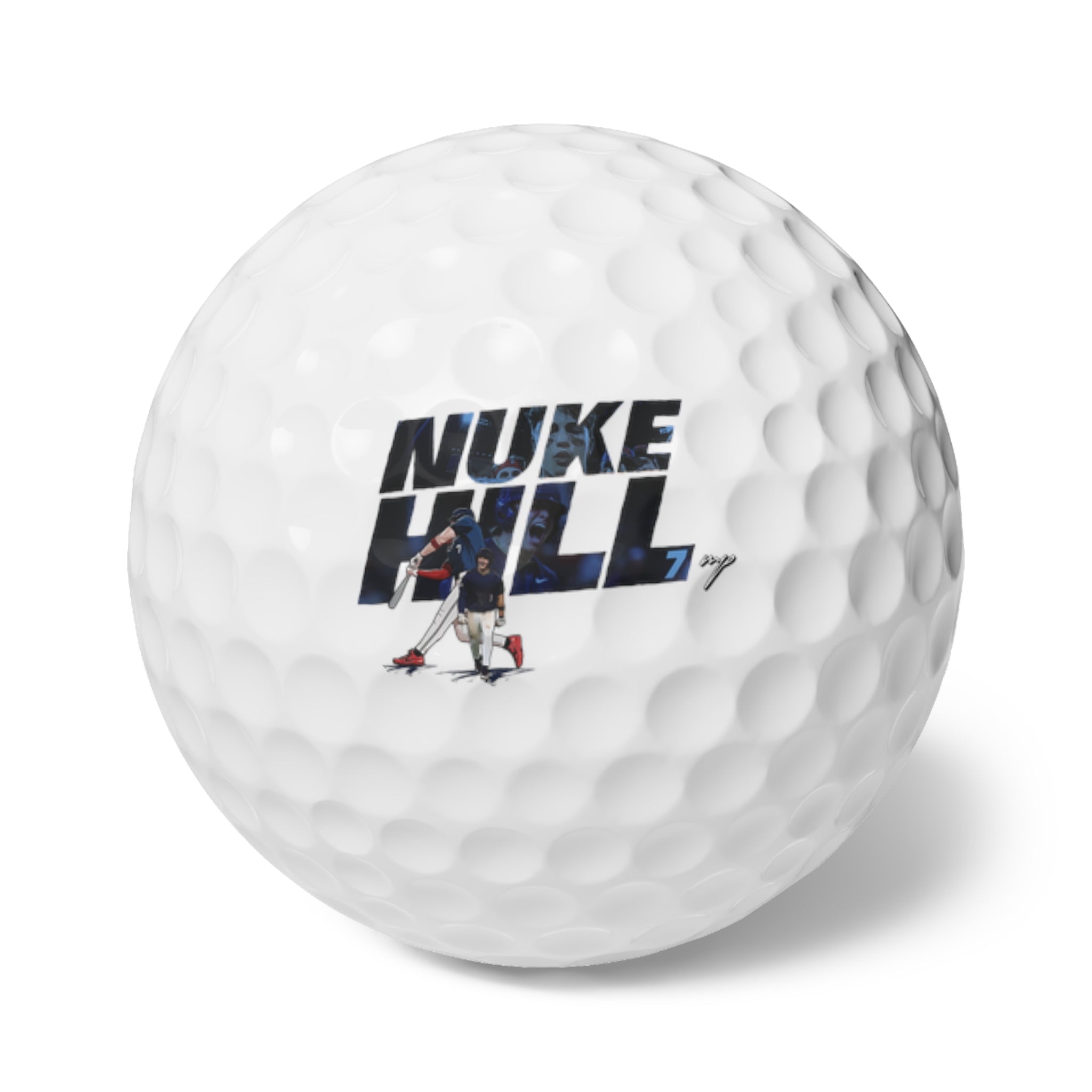 Luke Hill Golf Balls, 6pc