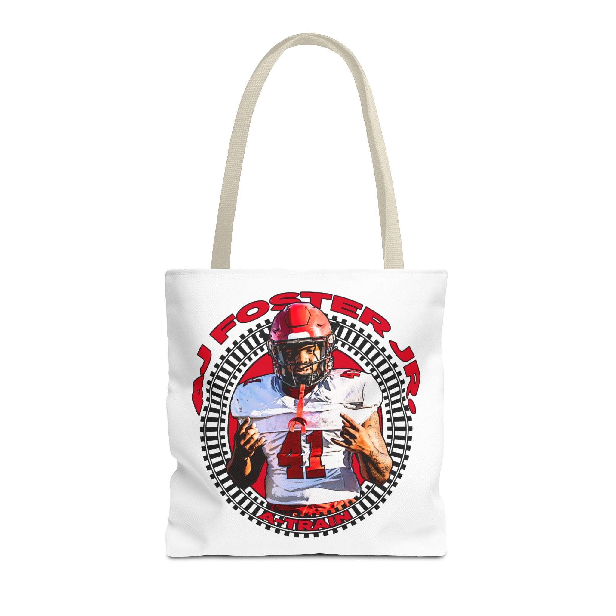 AJ Foster Jr Custom Tote Bag