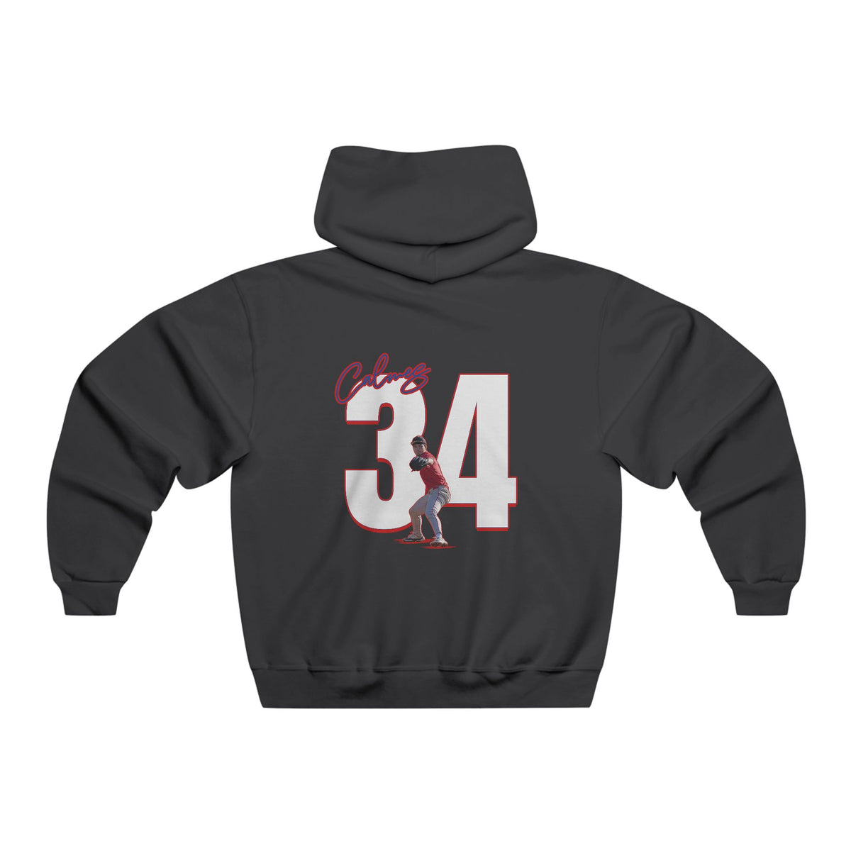 JJ Calmes Vintage Hoodie (Front + Back)