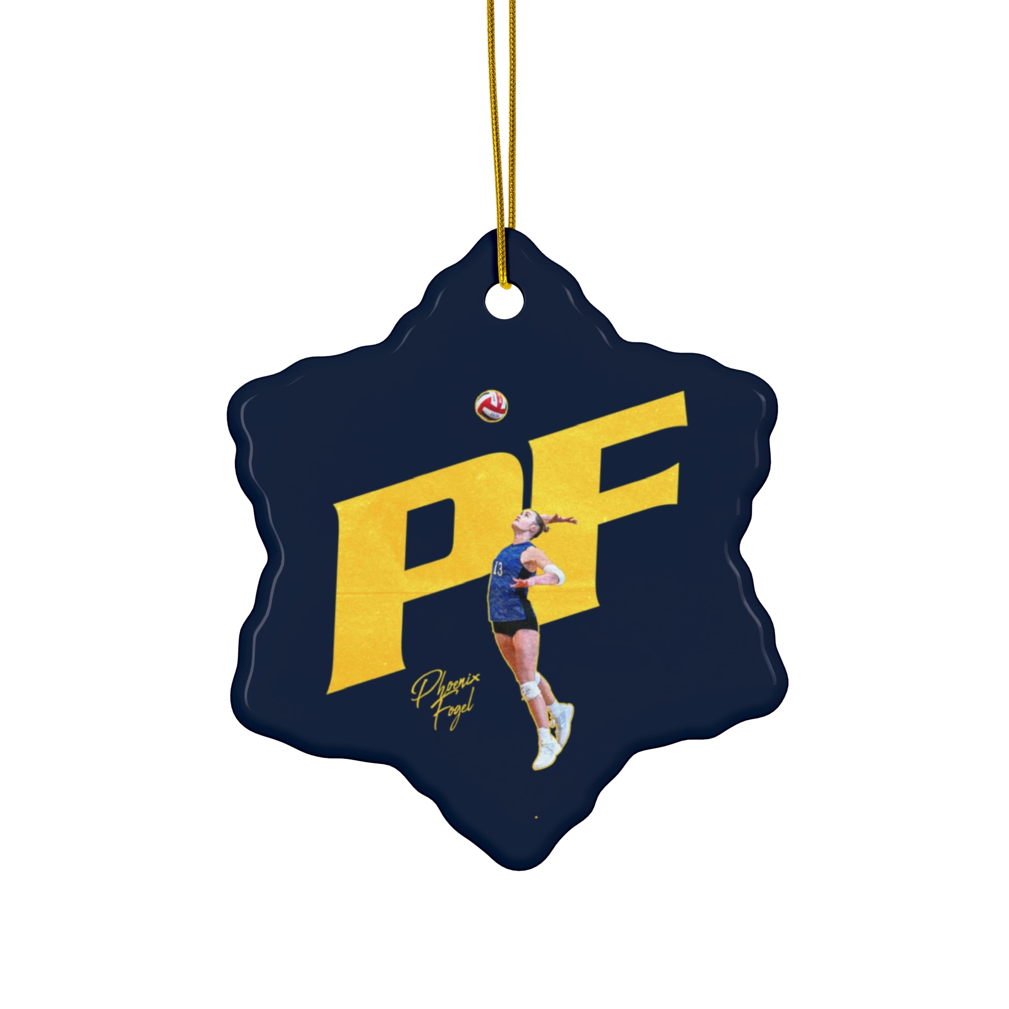 Phoenix Fogel Ceramic Ornament