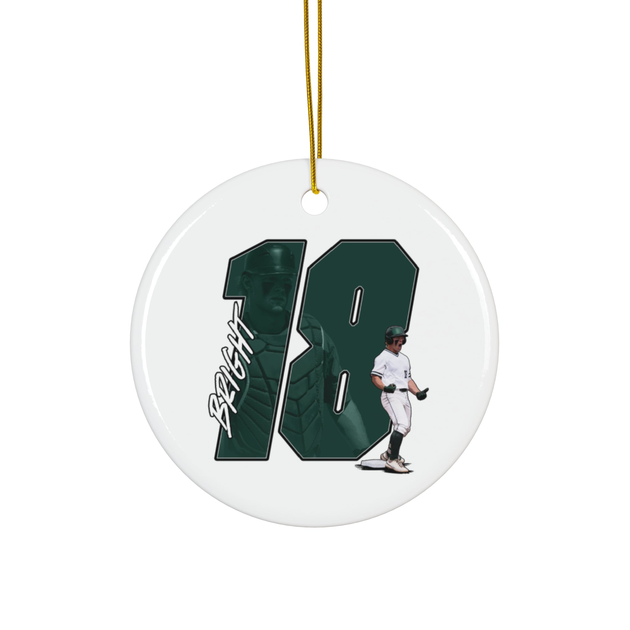 Noah Bright Ceramic Ornament