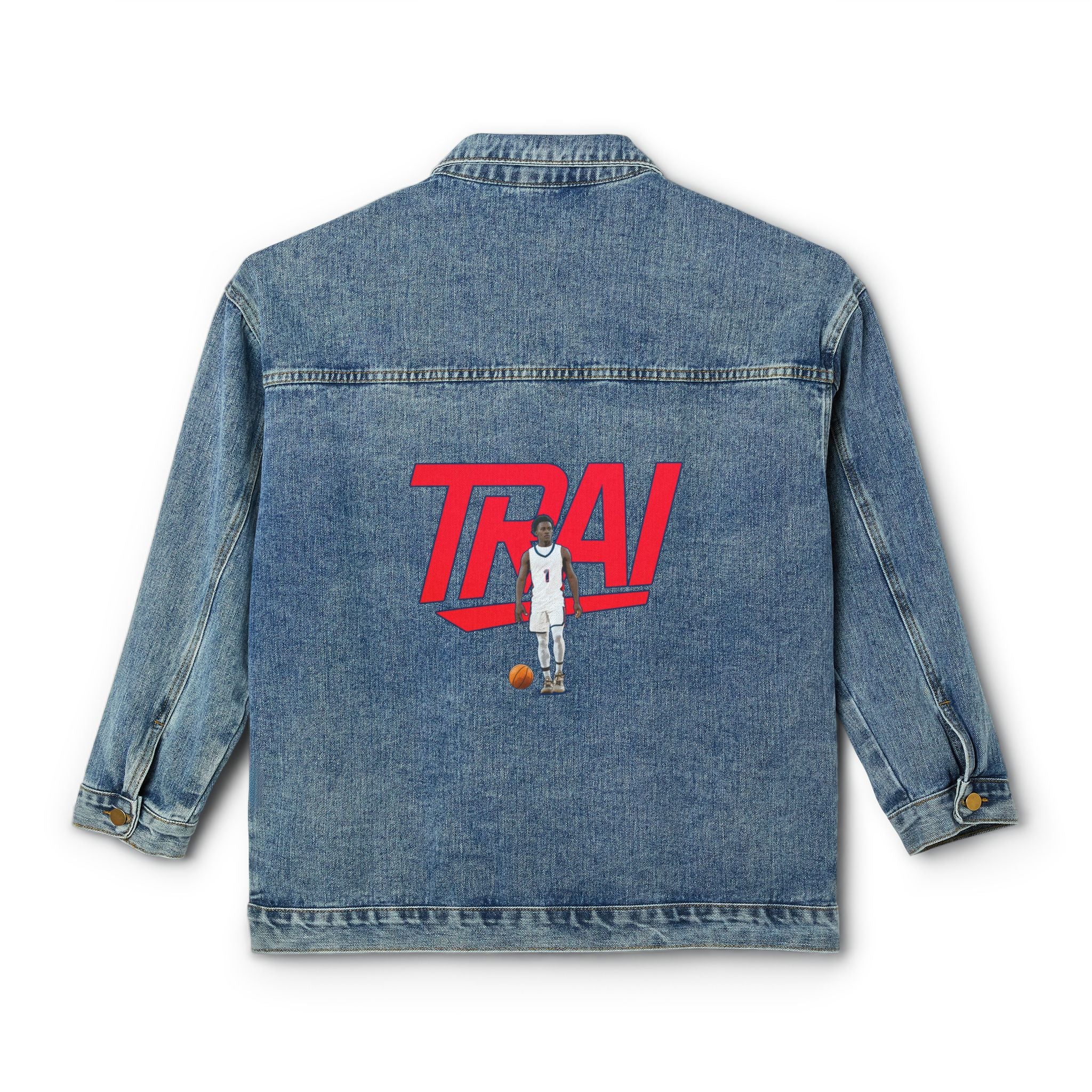 Montraivis White Denim Jacket